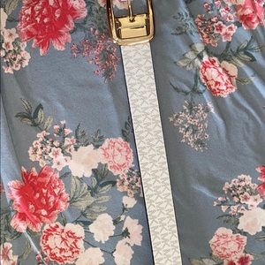 Reversible Michael Kors belt.